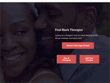 Tablet Screenshot of africanamericanmarriagecounselors.com